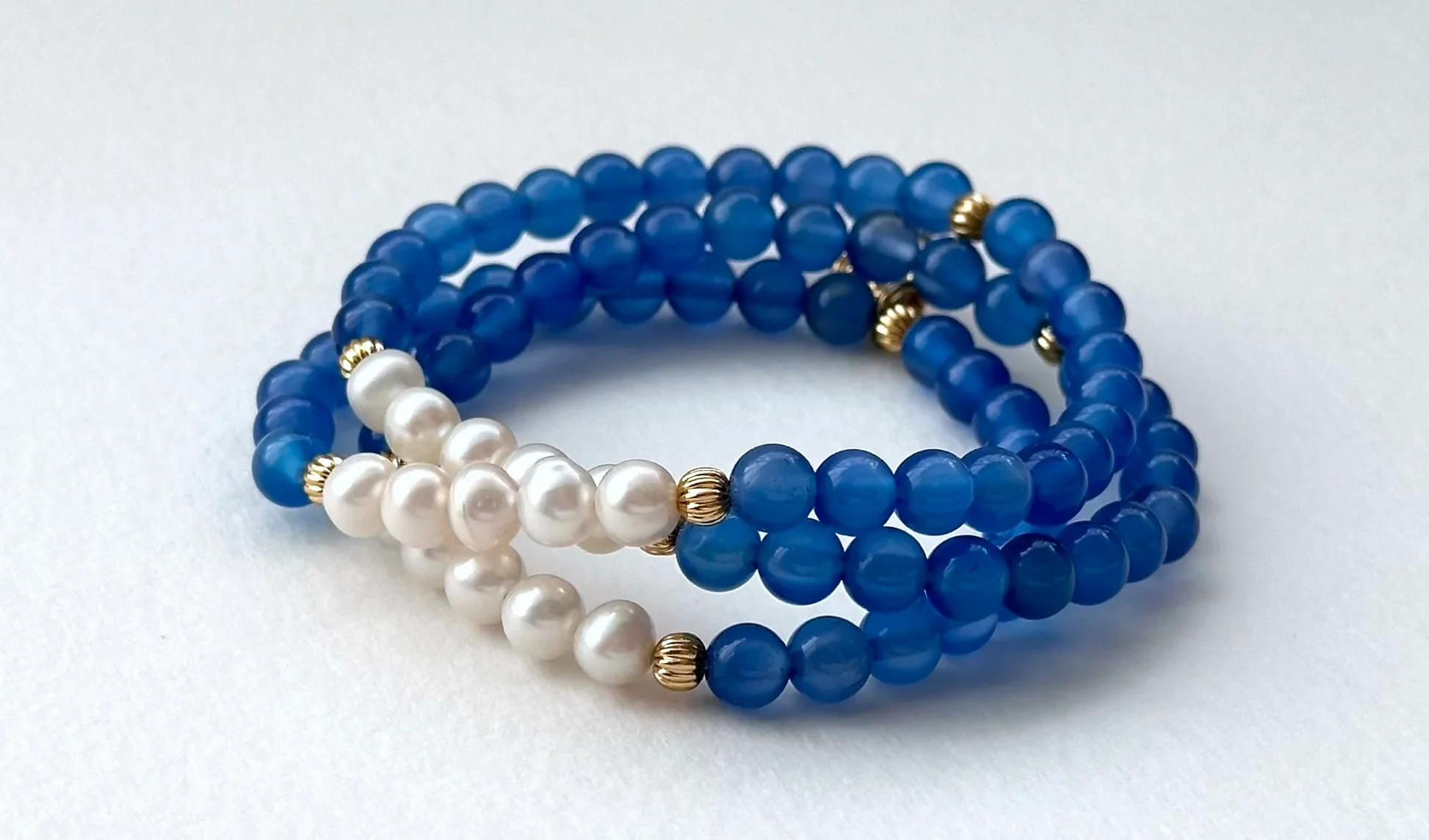 Showcasing the beauty of blue lace agate stones, crafted into stunning agate jewelry pieces.